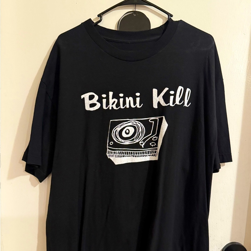 Black Bikini Kill T-Shirt XXL